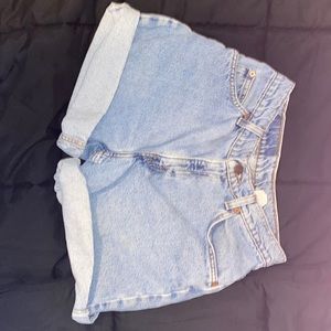 Levi's Vintage 967 Orange Tab Relaxed Fit High-Rise Mom Jean Shorts